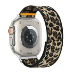可調節單圈彈性尼龍錶帶，適用於 Apple Watch 46mm / 49mm / 45mm / 44mm，適用於 Apple Watch 42mm / 41mm / 40mm / 38mm