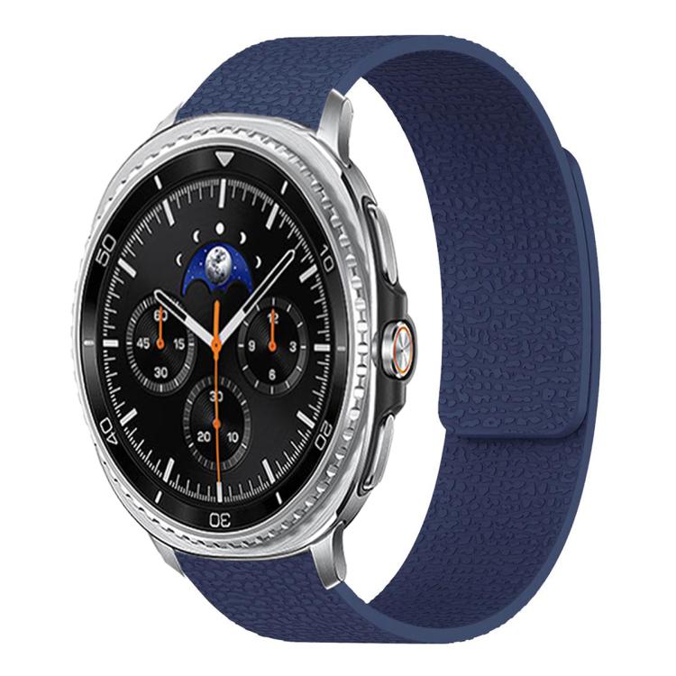 荔枝紋軟磁性矽膠錶帶，適用於 Samsung Galaxy Watch Ultra 47mm / Ultra 2025，Samsung Galaxy Watch8 / 8 Classic