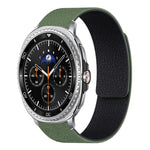 荔枝紋軟磁性矽膠錶帶，適用於 Samsung Galaxy Watch Ultra 47mm / Ultra 2025，Samsung Galaxy Watch8 / 8 Classic