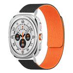 荔枝紋軟磁性矽膠錶帶，適用於 Samsung Galaxy Watch Ultra 47mm / Ultra 2025，Samsung Galaxy Watch8 / 8 Classic