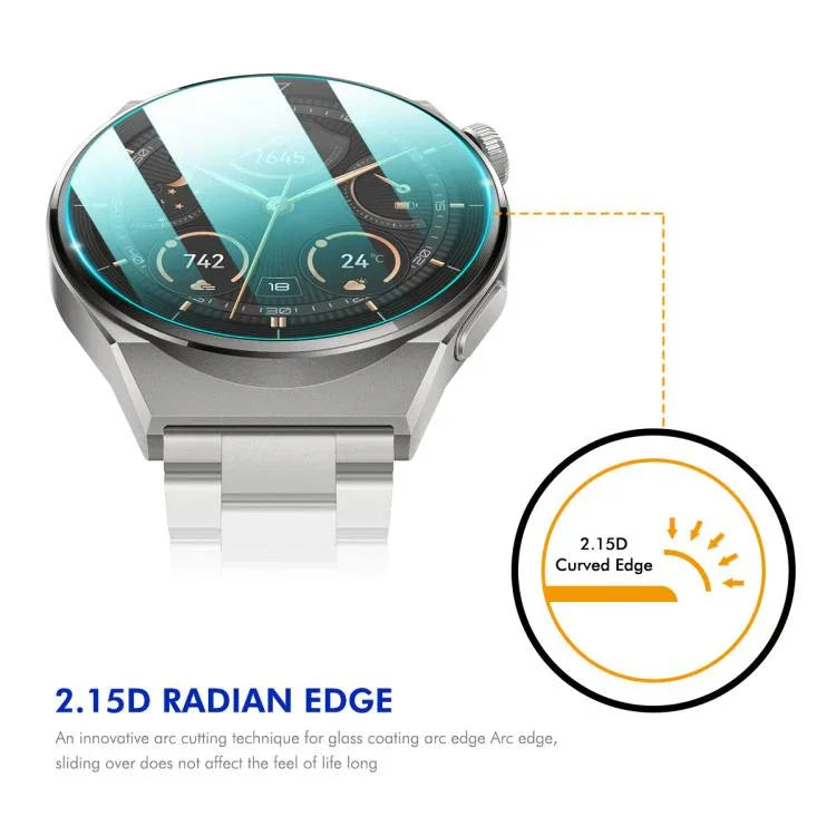 ENKAY 0.2mm 9H Tempered Glass Screen Protector Watch Film, For Nothing CMF Watch 3 Pro