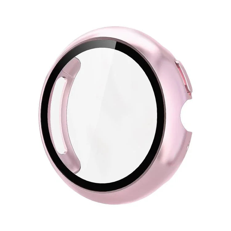 鋼化膜一體成型 PC 錶殼保護蓋，適用於 Google Pixel Watch4 45mm，適用於 Google Pixel Watch4 41mm