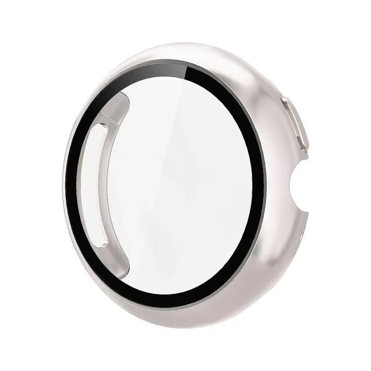 鋼化膜一體成型 PC 錶殼保護蓋，適用於 Google Pixel Watch4 45mm，適用於 Google Pixel Watch4 41mm