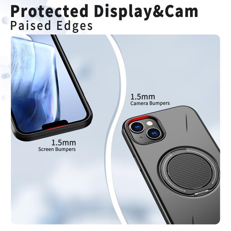 Kalebol 磁吸 MagSafe 旋轉支架 PC 手機殼，適用於 iPhone 14 Pro、iPhone 14 Pro Max、iPhone 13 Pro Max、iPhone 13 Pro、iPhone 13