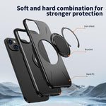 Kalebol 磁吸 MagSafe 旋轉支架 PC 手機殼，適用於 iPhone 14 Pro、iPhone 14 Pro Max、iPhone 13 Pro Max、iPhone 13 Pro、iPhone 13