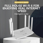 WR900-E 亞歐版 4G SIM卡 6天線 4 LAN口路由器 LTE WiFi6路由器，WR900-E