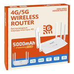 WR900-E 亞歐版 4G SIM卡 6天線 4 LAN口路由器 LTE WiFi6路由器，WR900-E