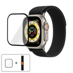 Wild Path Loop 尼龍錶帶搭配 3D 曲面膜，適用於 Apple Watch Series 10 46mm，適用於 Apple Watch Series 10 42mm，適用於 Apple Watch 6 / 5 / 4 / SE 44mm