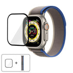 Wild Path Loop 尼龍錶帶搭配 3D 曲面膜，適用於 Apple Watch 6 / 5 / 4 / SE 40mm，適用於 Apple Watch Ultra / 2 49mm，適用於 Apple Watch Series 9 / 8 / 7 45mm