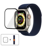 Wild Path Loop 尼龍錶帶搭配 3D 曲面膜，適用於 Apple Watch 6 / 5 / 4 / SE 40mm，適用於 Apple Watch Ultra / 2 49mm，適用於 Apple Watch Series 9 / 8 / 7 45mm