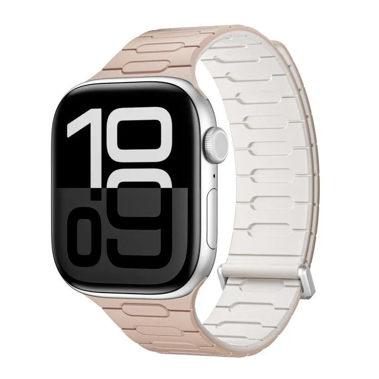 I 形磁性矽膠錶帶，適用於 Apple Watch 46mm / 49mm / 45mm / 44mm，適用於 Apple Watch 42mm / 41mm / 40mm / 38mm