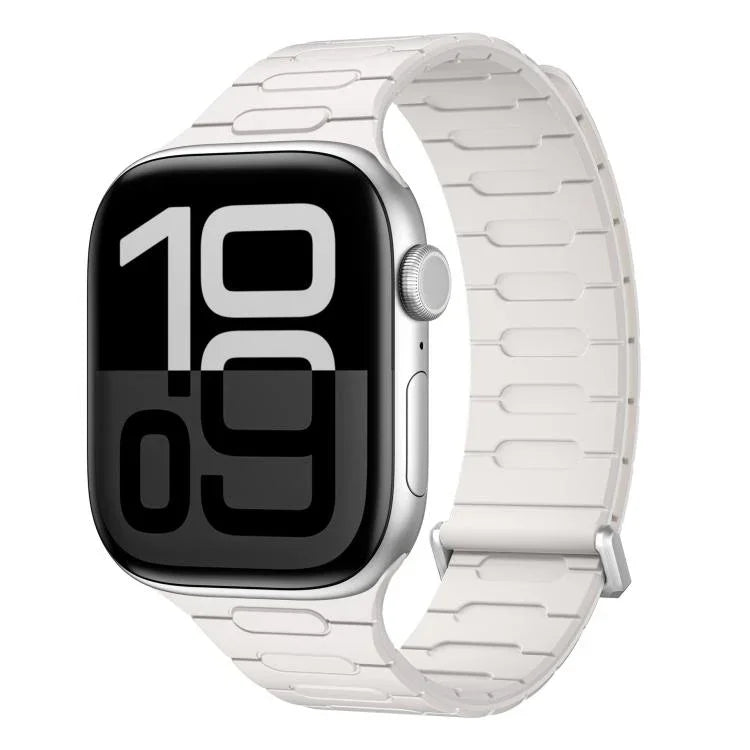 I 形磁性矽膠錶帶，適用於 Apple Watch 46mm / 49mm / 45mm / 44mm，適用於 Apple Watch 42mm / 41mm / 40mm / 38mm