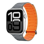 I 形磁性矽膠錶帶，適用於 Apple Watch 46mm / 49mm / 45mm / 44mm，適用於 Apple Watch 42mm / 41mm / 40mm / 38mm