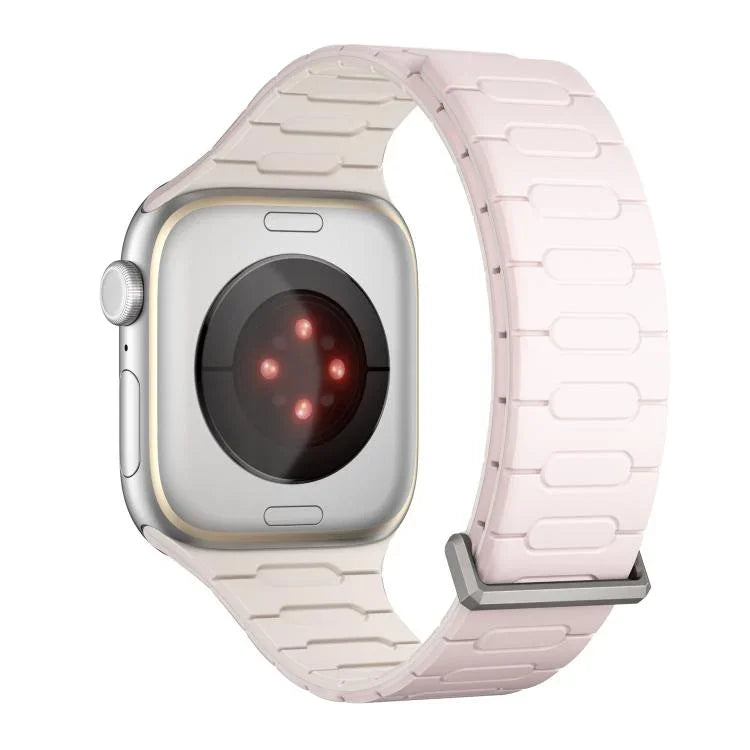 I 形磁性矽膠錶帶，適用於 Apple Watch 46mm / 49mm / 45mm / 44mm，適用於 Apple Watch 42mm / 41mm / 40mm / 38mm