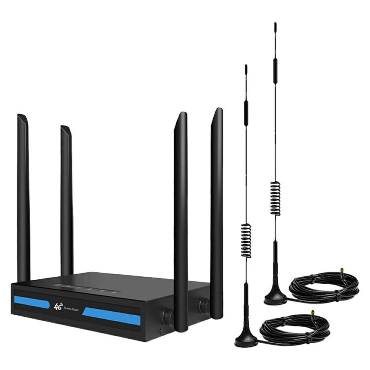 ED126-E 帶2個戶外吸盤天線 4G LTE路由器 WiFi CPE無線網路路由器，美規插頭，歐規插頭