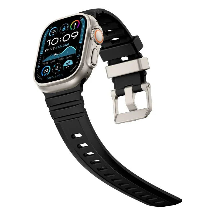 岩峰矽膠錶帶，適用於 Apple Watch 46mm / 49mm / 45mm / 44mm
