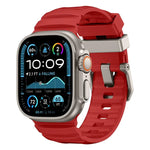 岩峰矽膠錶帶，適用於 Apple Watch 46mm / 49mm / 45mm / 44mm
