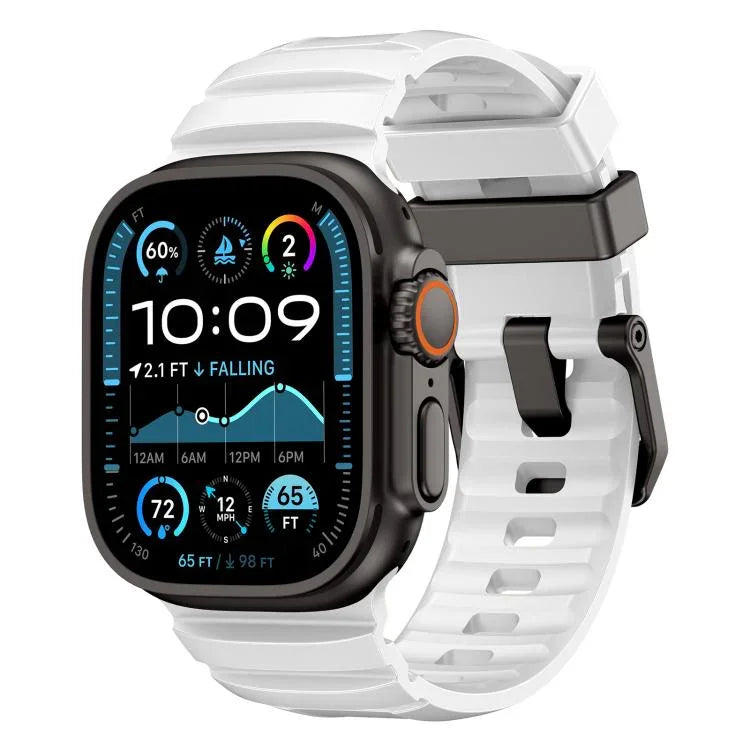 岩峰矽膠錶帶，適用於 Apple Watch 46mm / 49mm / 45mm / 44mm