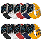 岩峰矽膠錶帶，適用於 Apple Watch 46mm / 49mm / 45mm / 44mm