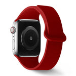 荔枝紋磁性環矽膠錶帶，適用於 Apple Watch 46mm / 49mm / 45mm / 44mm，適用於 Apple Watch 42mm / 41mm / 40mm / 38mm