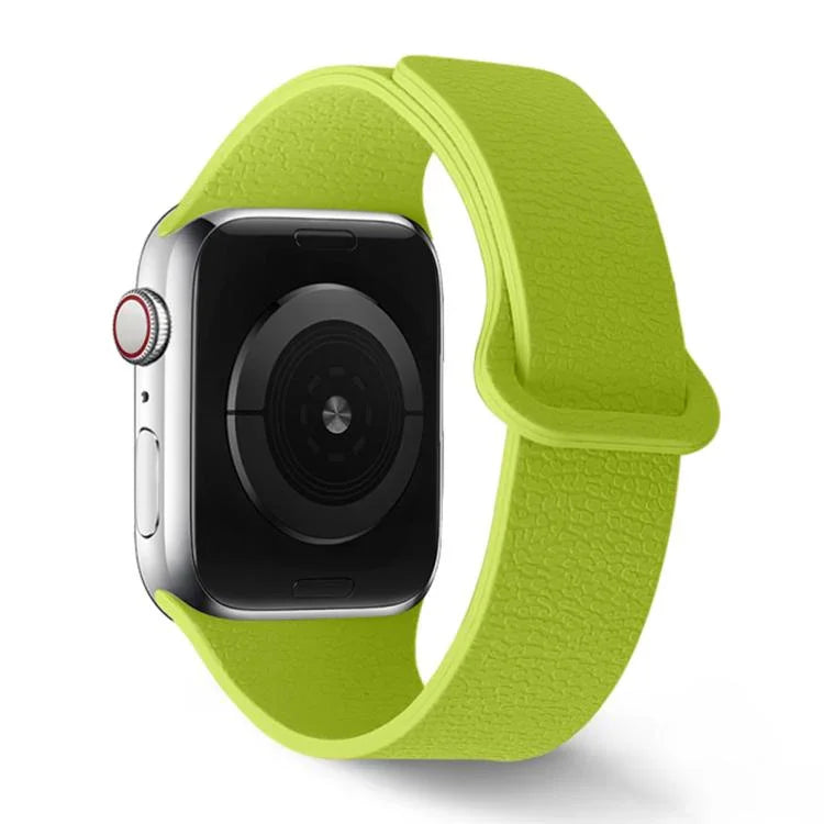 荔枝紋磁性環矽膠錶帶，適用於 Apple Watch 46mm / 49mm / 45mm / 44mm，適用於 Apple Watch 42mm / 41mm / 40mm / 38mm