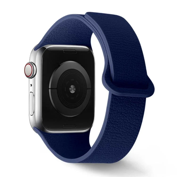 荔枝紋磁性環矽膠錶帶，適用於 Apple Watch 46mm / 49mm / 45mm / 44mm，適用於 Apple Watch 42mm / 41mm / 40mm / 38mm