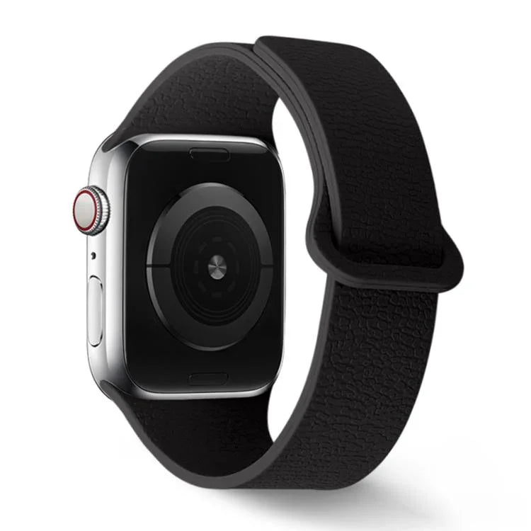 荔枝紋磁性環矽膠錶帶，適用於 Apple Watch 46mm / 49mm / 45mm / 44mm，適用於 Apple Watch 42mm / 41mm / 40mm / 38mm