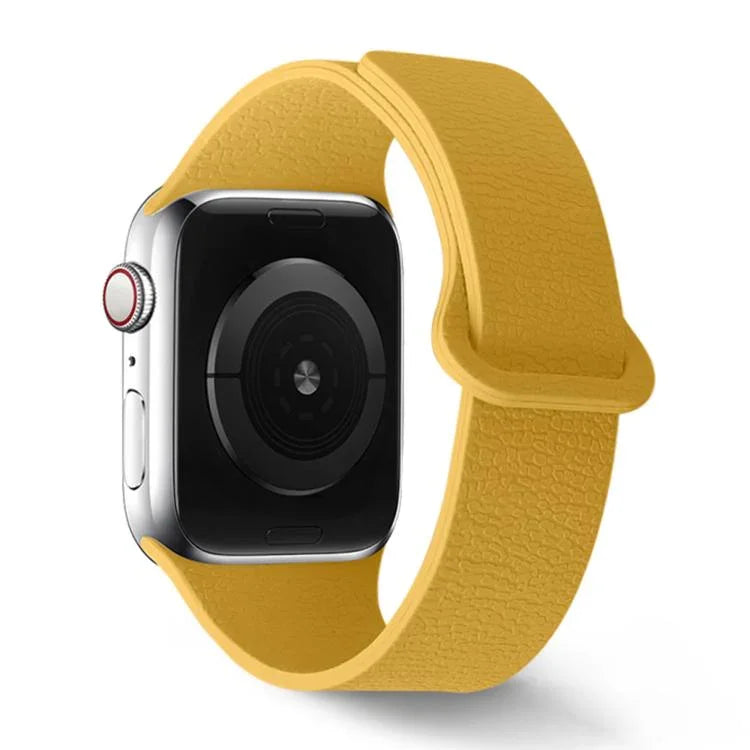 荔枝紋磁性環矽膠錶帶，適用於 Apple Watch 46mm / 49mm / 45mm / 44mm，適用於 Apple Watch 42mm / 41mm / 40mm / 38mm
