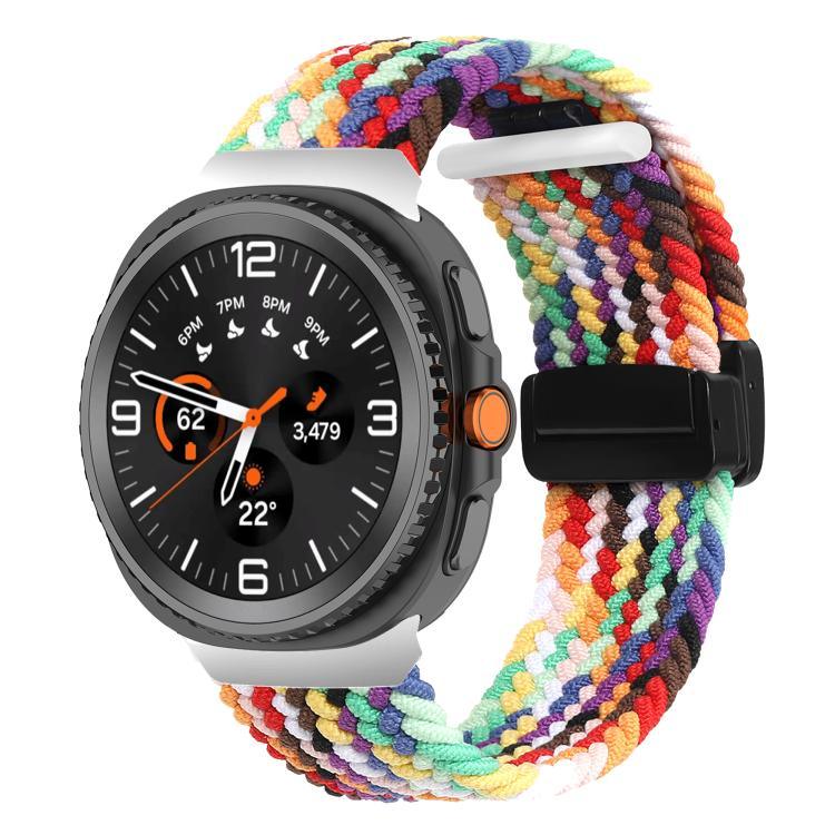 折疊磁扣編織錶帶，適用於Samsung Galaxy Watch8 / Watch8 Classic