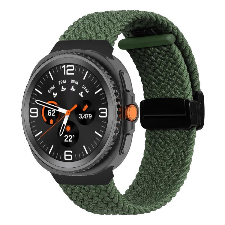折疊磁扣編織錶帶，適用於Samsung Galaxy Watch8 / Watch8 Classic