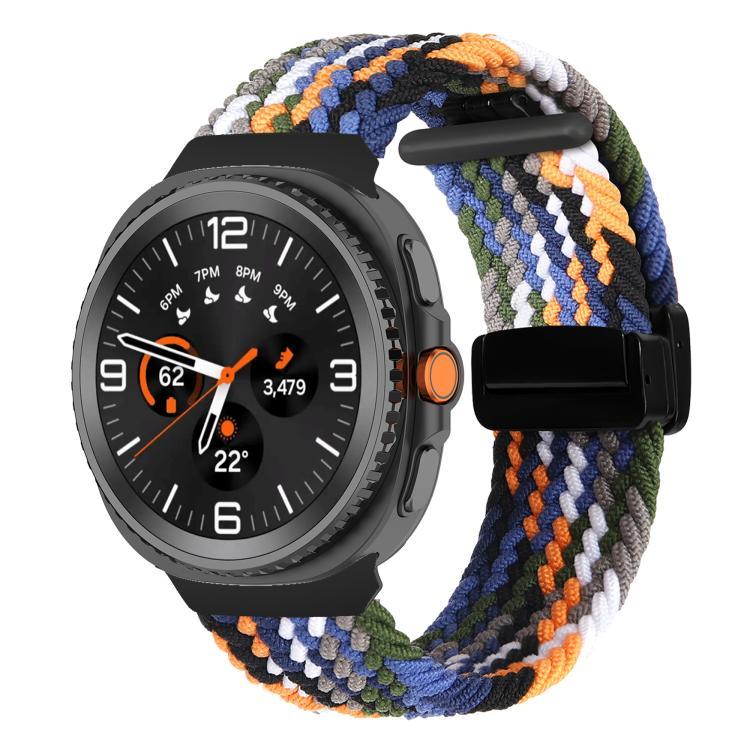折疊磁扣編織錶帶，適用於Samsung Galaxy Watch8 / Watch8 Classic