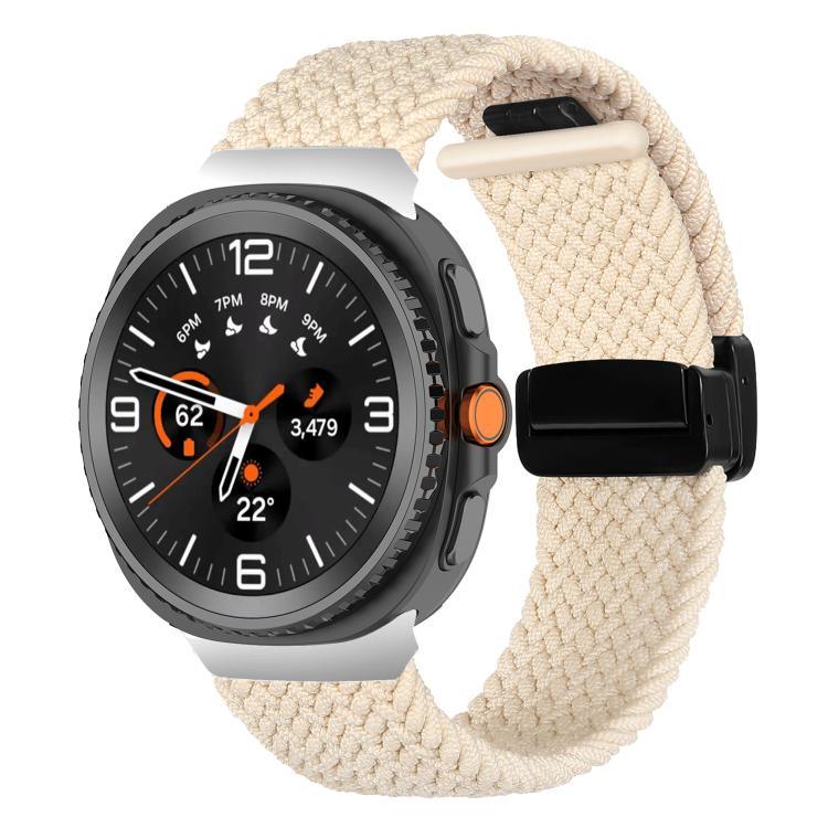 折疊磁扣編織錶帶，適用於Samsung Galaxy Watch8 / Watch8 Classic