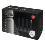 WR800 WiFi路由器 4個LAN端口 600Mbps WiFi 6 無線調製解調器 帶SIM卡槽 4G LTE，美規插頭，歐規插頭