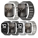 Magnetic Woven I-Shaped Stainless Steel Watch Band, For Apple Watch 46mm / 49mm / 45mm / 44mm, For Apple Watch 42mm / 41mm / 40mm / 38mm