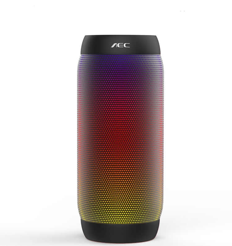 BQ615 PRO 彩色 LED 無線 HiFi 立體聲喇叭，結合藍牙 + TF 卡播放器 + FM 收音機 + AUX + NFC，BQ615 PRO