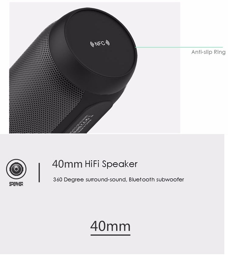 BQ615 PRO 彩色 LED 無線 HiFi 立體聲喇叭，結合藍牙 + TF 卡播放器 + FM 收音機 + AUX + NFC，BQ615 PRO