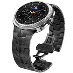 蝴蝶扣不鏽鋼錶帶，適用於Samsung Galaxy Watch8 / Watch8 Classic