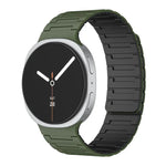 柔軟矽膠磁吸錶帶，適用於Samsung Galaxy Watch8 / Watch8 Classic