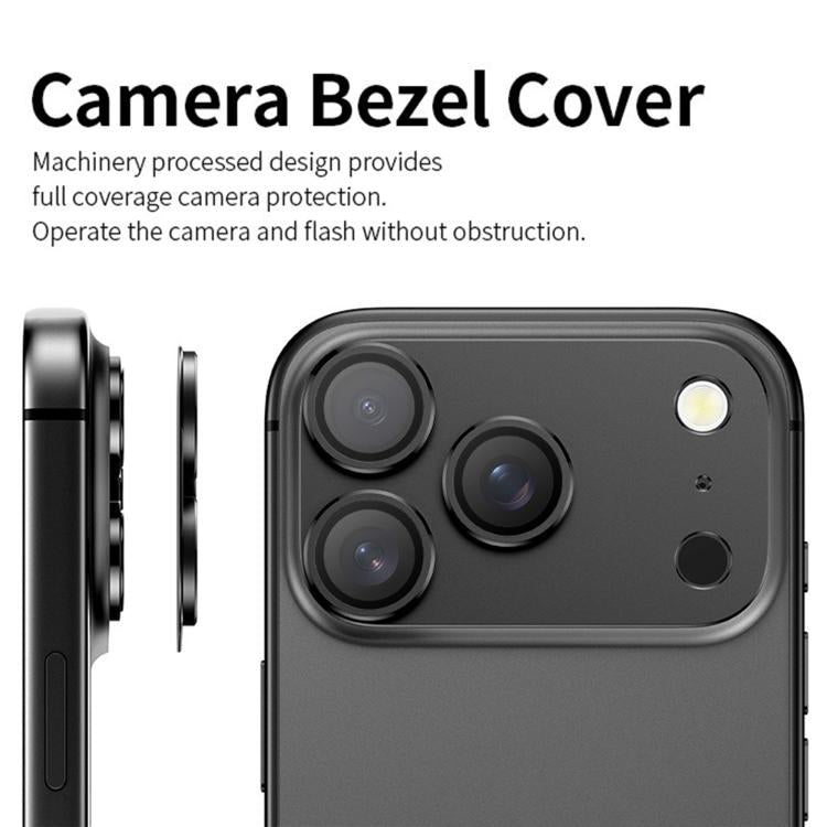 Kalebol Armor 全覆蓋金屬鏡頭環保護膜，適用於 iPhone 17