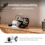 BOBOVR F3 For Meta Quest 3 Replacement Face Mask Cooling Padding VR Headset Face Cushion, F3