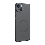 素面皮革MagSafe防震手機殼，適用於iPhone 15、iPhone 14 Plus、iPhone 14、iPhone 14 Pro、iPhone 14 Pro Max、iPhone 13 Pro Max、iPhone 13 Pro、iPhone 13