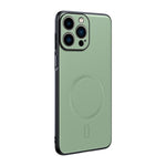 素面皮革MagSafe防震手機殼，適用於iPhone 15、iPhone 14 Plus、iPhone 14、iPhone 14 Pro、iPhone 14 Pro Max、iPhone 13 Pro Max、iPhone 13 Pro、iPhone 13