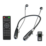 E8 Built-in Sound Card Wireless Neck-Mounted Microphone Gaming Voice Chat Headset, E8