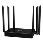 ED128-L 300Mbps 無線WiFi家用辦公SIM卡美版4G LTE工業路由器，美國插頭，歐洲插頭