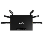 ED128-L 300Mbps 無線WiFi家用辦公SIM卡美版4G LTE工業路由器，美國插頭，歐洲插頭