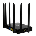 ED128-L 300Mbps 無線WiFi家用辦公SIM卡美版4G LTE工業路由器，美國插頭，歐洲插頭