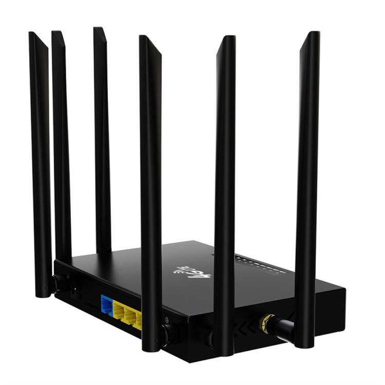 ED128-L 300Mbps 無線WiFi家用辦公SIM卡美版4G LTE工業路由器，美國插頭，歐洲插頭