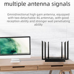 ED128-L 300Mbps 無線WiFi家用辦公SIM卡美版4G LTE工業路由器，美國插頭，歐洲插頭