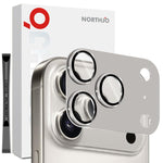 NORTHJO CD 靜脈相機鏡頭保護鋼化玻璃後鏡頭膜，適用於 iPhone 17 Pro Max、iPhone 17 Pro