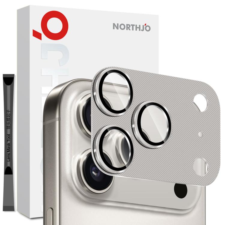 NORTHJO CD 靜脈相機鏡頭保護鋼化玻璃後鏡頭膜，適用於 iPhone 17 Pro Max、iPhone 17 Pro